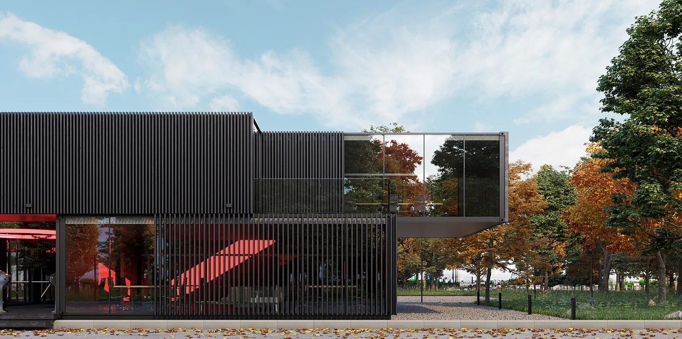 Black Modular Sales Center